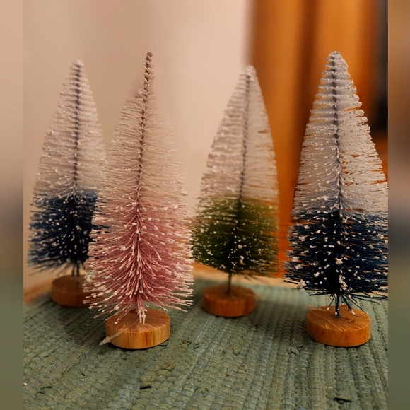 Set of 4 pipecleaner xmas decor - Picture 1 of 2